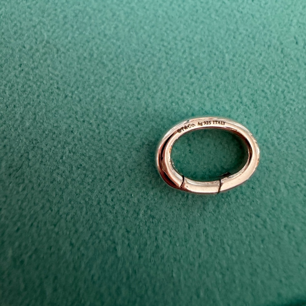 Tiffany & Co. New clasping link in sterling silver